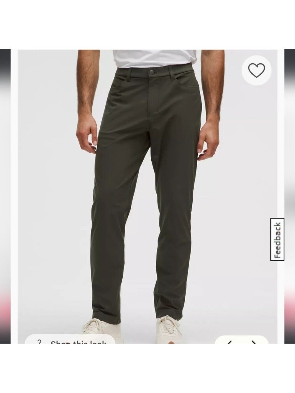 ABC Classic-Fit 5 Pocket Pant New 29x32 Warpstreme